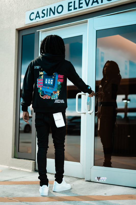 'Risk Taker' Zip Up Hoodie